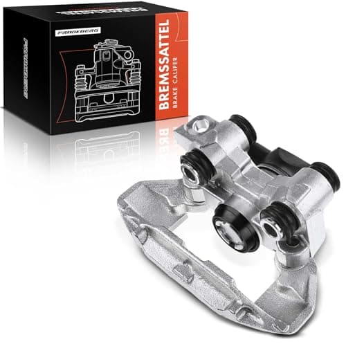 Image of Frankberg Brake Caliper Disc Brake Rear Left Aluminium Compatible with Clio II BB CB M.e.g.a.n.e I BA0/1 I Classic LA0/1 Thalia I LB Replace# 7701204846