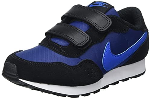 Image of NIKE Md Valiant (TDV), Running Shoes Unisex Kids, Blue Void Signal Blue Black White, 10 UK