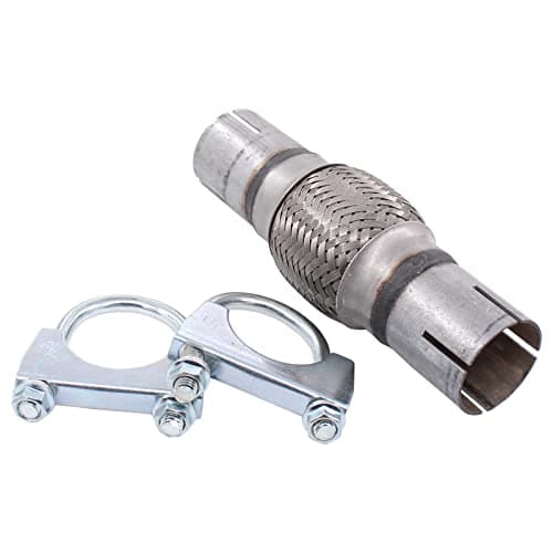 Image of HouYeen 45mmx200mm Exhaust Flexi Pipe Flexible Repair for Focus Mk2 Caddy Clio Trafic Toledo Mk3 Fiesta Mk7 Altea XL Polo 6R 6C 9N