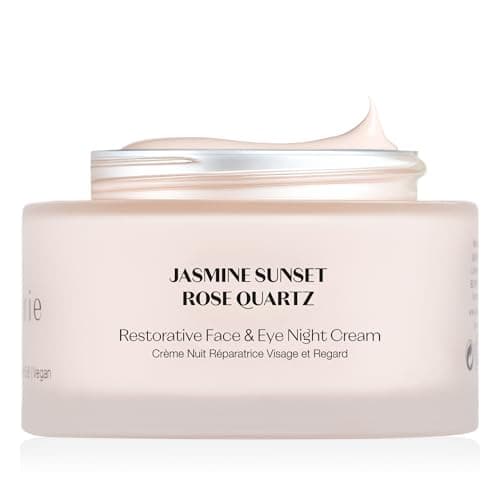 Image of Overnight Face Cream for Dry Skin – Night Cream for Mature Skin Hydrating Night Cream with Hyaluronic Acid, Brightening Face Cream – Lightweight Anti Ageing Cream - Face & Eye Cream