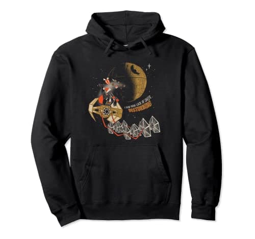 Image of Star Wars Christmas Darth Vader Santa Claus Lack of Cheer Pullover Hoodie