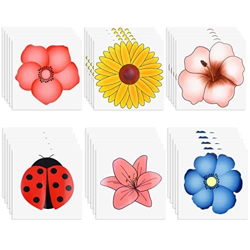 Image of 30Pcs Window Fly Traps Fly Killer Stickers Sunflower Floral Window Fly Stickers Fruit Fly Trap Sticky Fly Catcher Fly Paper Trap Fly Strips Fungus Gnat Trap for Indoor Flies Insect Pest Bug Home Use