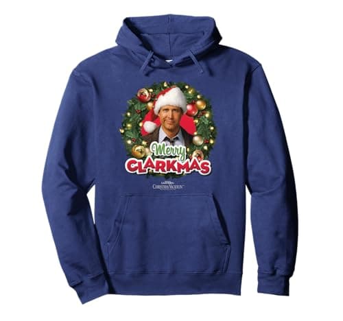 Image of National Lampoon's Christmas Vacation Merry Clarkmas Pullover Hoodie
