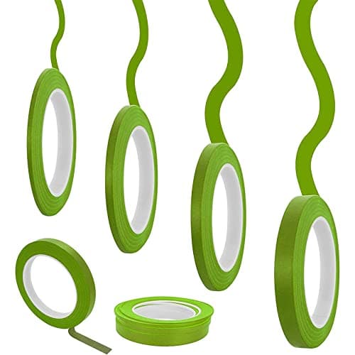 Image of 8 Rolls Fine Line Masking Tape, Fineline Automotive Paint Tape 1/16, 1/8, 1/4 and 1/2 Inch Wide x 43 Yard Thin Lines Masking Tape for DIY Car Auto Paint (Green)