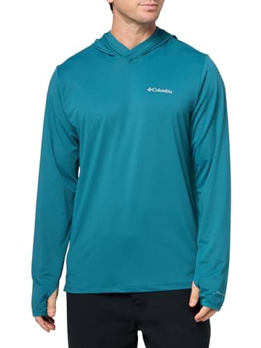 Image of Columbia Men's Tech Trail Utility Hoodie, River Blue, XS