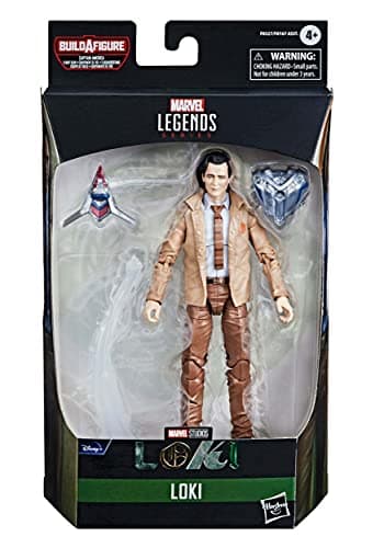 Image of Marvel Hasbro Avengers Legends Series Avengers 15-cm Action Figure Toy Loki, Premium Design And 4 Build-a-Figure Pieces, For Kids Age 4 And Up multicolor