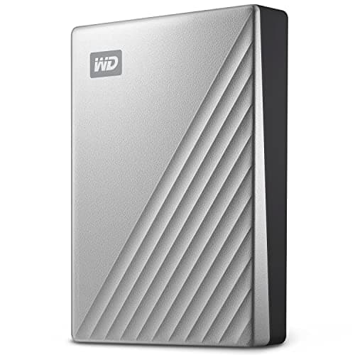 Image of WD 2TB My Passport Ultra for Mac, Portable HDD USB-C ready with software for device management, backup and password protection - Silver