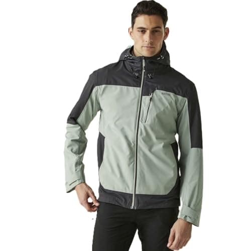 Image of Regatta Mens Highton IV Waterproof Shell Jacket Breathable Hiking Walking Coat