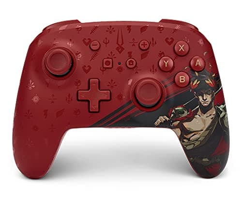 Image of PowerA Enhanced Wireless Controller for Nintendo Switch - Hades, Nintendo Switch Lite, Gamepad, game controller, Bluetooth controller, rechargeable (Nintendo Switch)