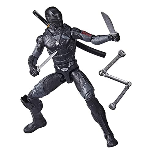 Image of Hasbro Snake Eyes: G.I. Joe Origins Snakes Eyes Action Figure Collectible Toy with Fun Action Feature and Accessories, Toys for Kids Ages 4 and Up