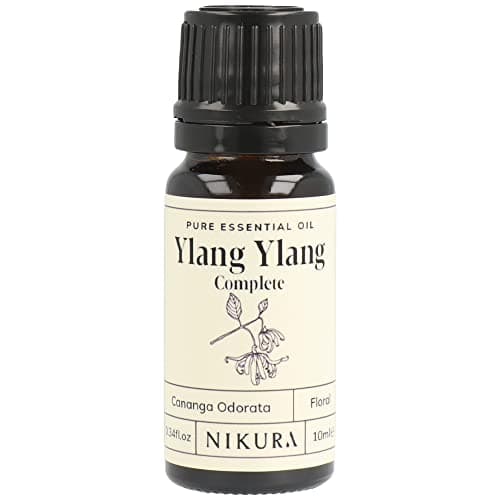 Image of Nikura | Ylang Ylang (Complete) - 10ml - Essential Oil | Ylang Ylang Oil for Diffuser, Hair, Bath | Use in Aromatherapy Diffuser | Vegan, 100% Pure