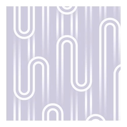 Image of Graham & Brown Envy Ups n Downs - Lavender Wallpaper