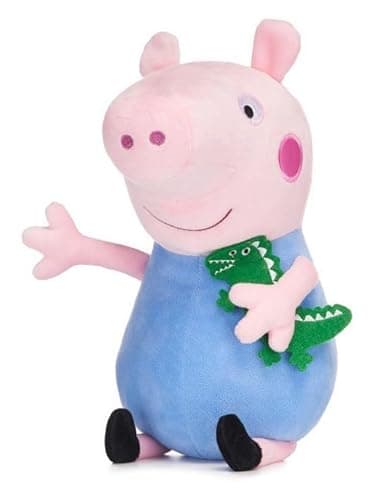 Image of Peppa Pig George Plush 12inch Peppa's Brother Pig Soft Toy