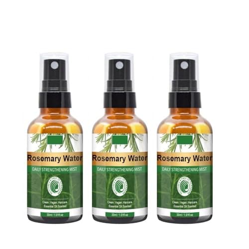Image of Rosemary Rice Water Hair Spray, Hair & Skin Serum, Hair Serums for Nourishment Scalp & Stimulates Hair Growth, for Dry, Oily, Flaky, Thinning, Damaged Hair Types (3)