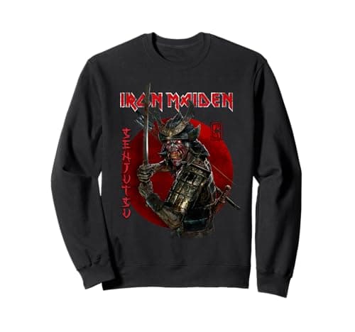 Image of Iron Maiden Senjutsu Eddie Red Circle Sweatshirt