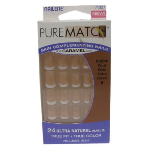 Image of Nailene Pure Match Skin Complementing False Nails - Caramel (71037)