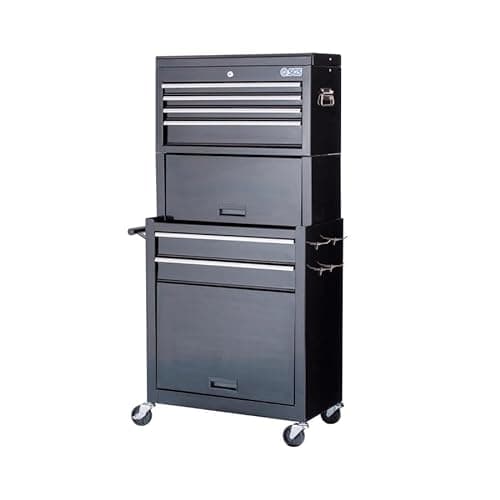 Image of SGS Mechanics 6 Drawer Tool Box Chest & Roller Cabinet