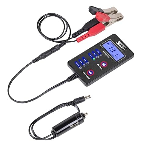 Image of Sealey Ak500 Battery & Alternator Tester 12V - Lcd Screen