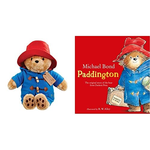 Image of Paddington Classic Cuddly Plush 30cm & Paddington: The original story of the bear from Darkest Peru