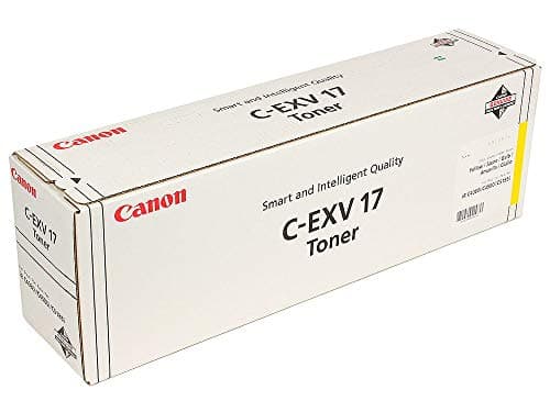 Image of Canon C-EXV17 laser toner cartridge yellow