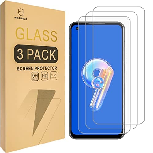 Image of Mr.Shield Screen Protector For Asus Zenfone 9 [Tempered Glass] [9H Hardness] [3-Pack] Screen Protector