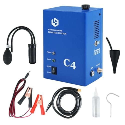 Image of cupeohome Automotive Smoke Machine Leak Detector with Built-in Air Pump, Smoke Machine Leak Tester EVAP Vacuum Smoke Diagnostic Tester Pipeline Fuel Leakage Detector for 12V Car, Motorcycle, Boat