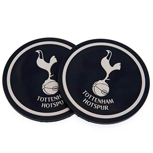 Image of Tottenham Hotspur F.C. 2pk Coaster Set,Black