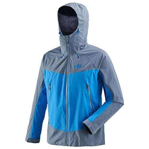 Image of MILLET IRO Jkt Men's Waterproof Jacket, mens, MIV7687, flint/electric blue, S