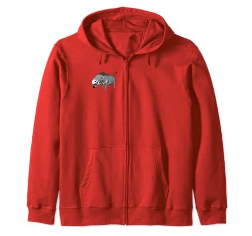 Image of A-10 Warthog USA Fighter Jet Tank Buster A-10 Thunderbolt Zip Hoodie