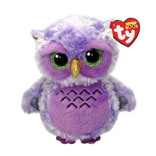 Image of TY Owlivia Owl Beanie Boos 15cm Soft Plush Toy for Kids – Cuddly Stuffed Animal Plushie – Collectible Soft Toy Owl – Plush Teddy for Girls and Boys – Plush Toy for Play or Display 2026 Collection