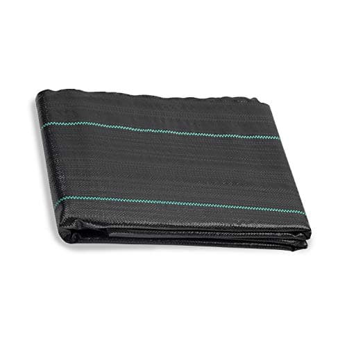 Image of ANSIO Heavy Duty Weed Membrane 2M x 5M – Garden Weed Control Fabric, UV Stabilised Ground Cover, Breathable Landscape Fabric for Patios, Flower Beds, Driveways & Landscaping