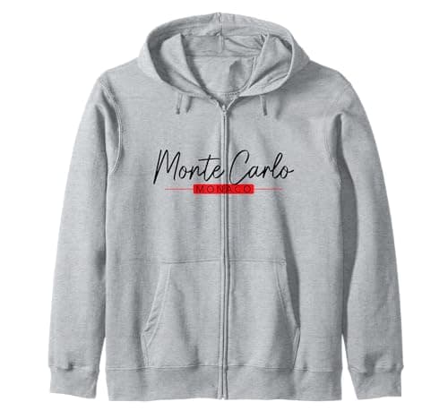 Image of Monte Carlo Monaco Zip Hoodie