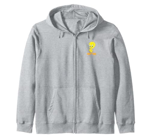 Image of Looney Tunes Tweety Pie Bird Zip Hoodie
