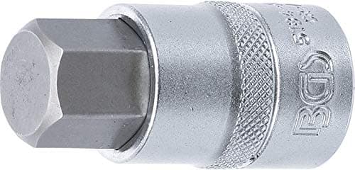 Image of BGS 5184-H19 | Bit Socket | 12.5 mm (1/2") | internal Hexagon 19 mm