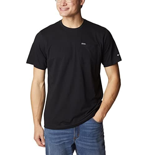 Image of Columbia Men's Thistletown Hills Pocket Tee, Black, Medium