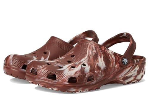 Image of Crocs Womens Marble Breathable Slip On Clogs Sandal