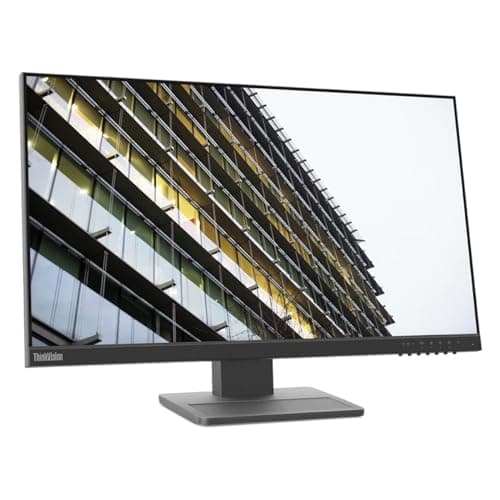 Image of Lenovo ThinkVision E24-28 23.8" Full HD WLED LCD Monitor - 16:9 - Raven Black