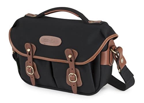 Image of Billingham Hadley Small Pro Camera Bag (Black Canvas / Tan Leather)