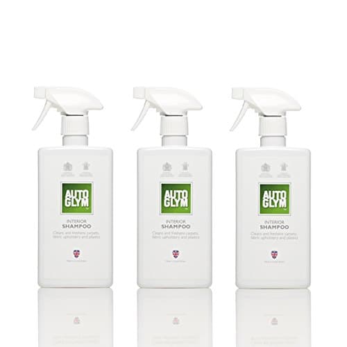 Image of Genuine Autoglym Interior Shampoo 500ml x3 Bundle SAVE 10% (CIS500)