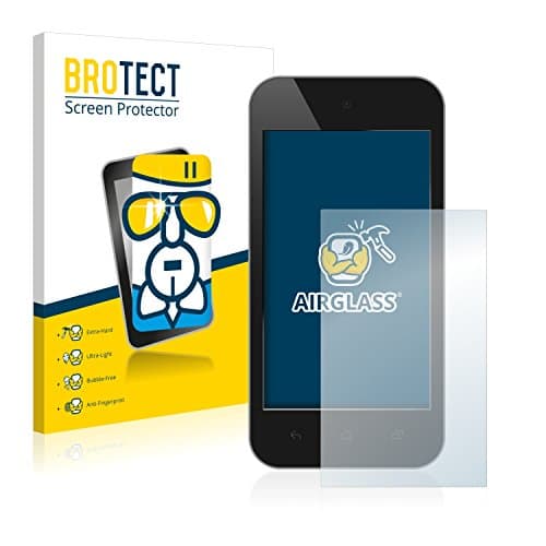 Image of brotect 3" Glass Screen Protector Film for Smartphones and Mobile Phones with 3.0 inch (7.6 cm) [60 mm x 45 mm, 4:3][Scratch Resistant, ]