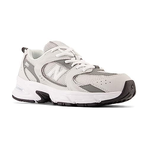 Image of New Balance GS 530 Grey Matter Shoes, White Grey, 3.5 UK