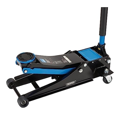 Image of Draper 28465 Trolley Jack, 2.25 Tonne, Blue and Black, One Size