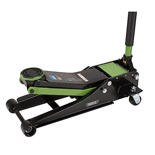 Image of Draper 28485 Trolley Jack, 3 Tonne, Green, One Size