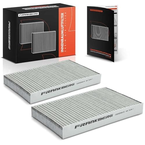Image of Frankberg 2x Cabin Air Filters Compatible with C2 JM 1.1L 1.4L 2003-2012 C4 Coupe LA 1.4L 1.6L 2004-2011 307 3A/C 1.4L 2000-2012 308 SW Box/Estate 4E 1.6L 2008-2012 Replace# 6447KL