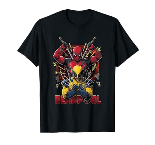 Image of Deadpool And Wolverine Pose T-Shirt