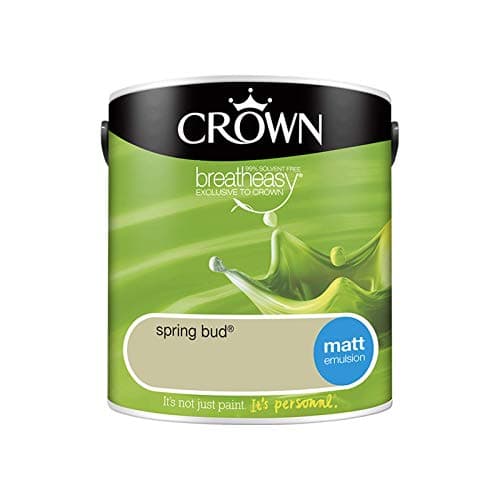 Image of 2.5L CROWN Standard Breatheasy Matt Emulsion Paint - Spring Bud