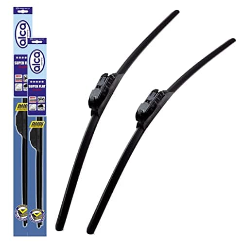 Image of Fits Fiat Ducato Models 2006 To 2021 Alca Germany Super Flat Wiper Blades Front Replacement ASF2621TL