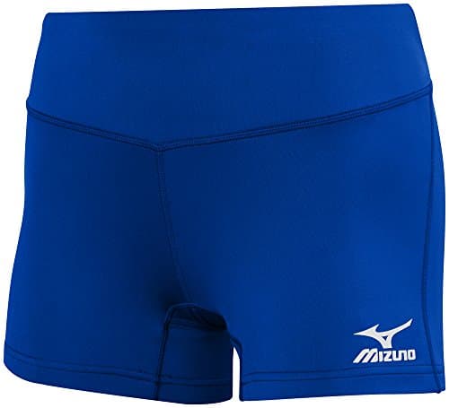 Image of Mizuno Men's Mizuno 440656 5252 04 S Victory 3 5 Inseam Volleyball Shorts, Royal, S UK
