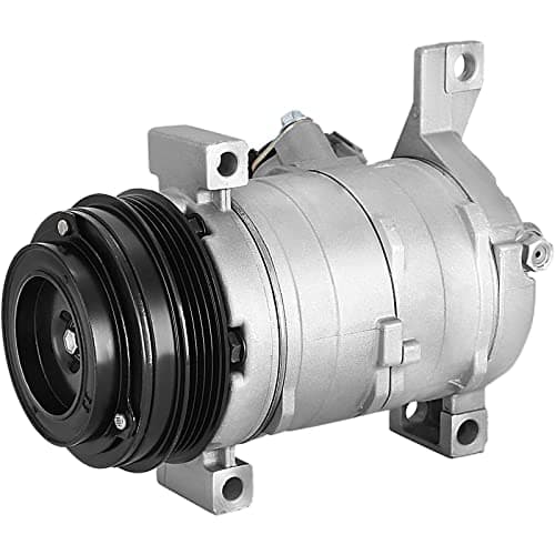 Image of VEVOR AC Compressor 78363 Front Air Conditioning Compressor A/C Compressor for 2000-2014 Cadillac Chevy GMC Hummer 4.8L 5.3L 5.7L 6.0L 6.2L 8.1 (For 2000-2014 Chevy)