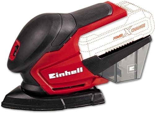 Image of Einhell TE-OS 18 Li-Solo Power X-Change 18 V Lithium Cordless Multi Sander with Filter Box